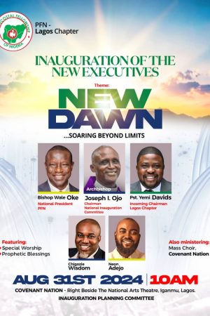 PFN Lagos Chapter – Inauguration of New Executives 2024
